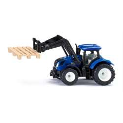 Siku 1544 New Holland traktor z widłami i paletami (GXP-781180) - 1