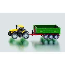 Model SIKU Traktor JCB z przyczep  z otwartym kontenerem (1855) - 3