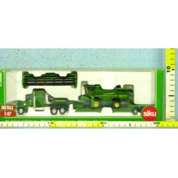 SIKU Ciężarówka z przyczepą + kombajn  (1851) - 2