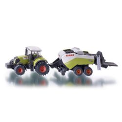 SIKU Traktor CLAAS AXION ze snopowiązałką (1852) - 1
