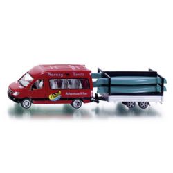 SIKU Mercedes Sprinter z przyczepa na kajaki (2545) - 1