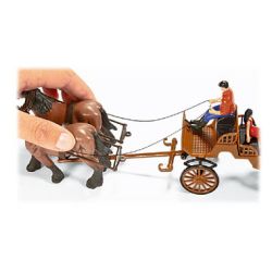 SIKU 4671 BRYCZKA Z KOŃMI - 3