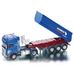 MODEL 'SIKU CONTROL' SCANIA Z PRZYCZEPĄ WYWROTNĄ +PILOT (GXP-510771) - 2